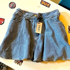 Cider Denim Skorts